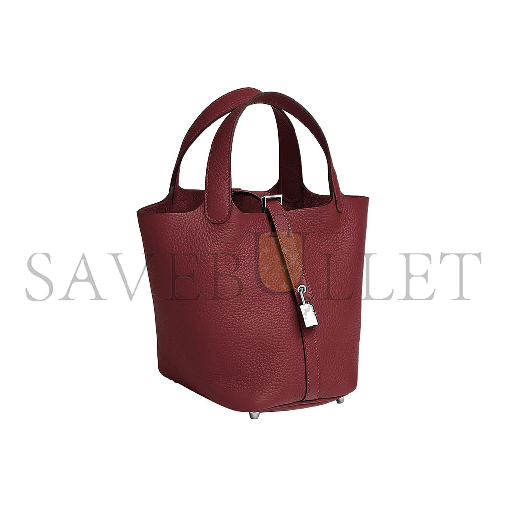 HERMES PICOTIN LOCK 18 TAURILLON CLEMENCE H056289CK55 (18*18*13cm)